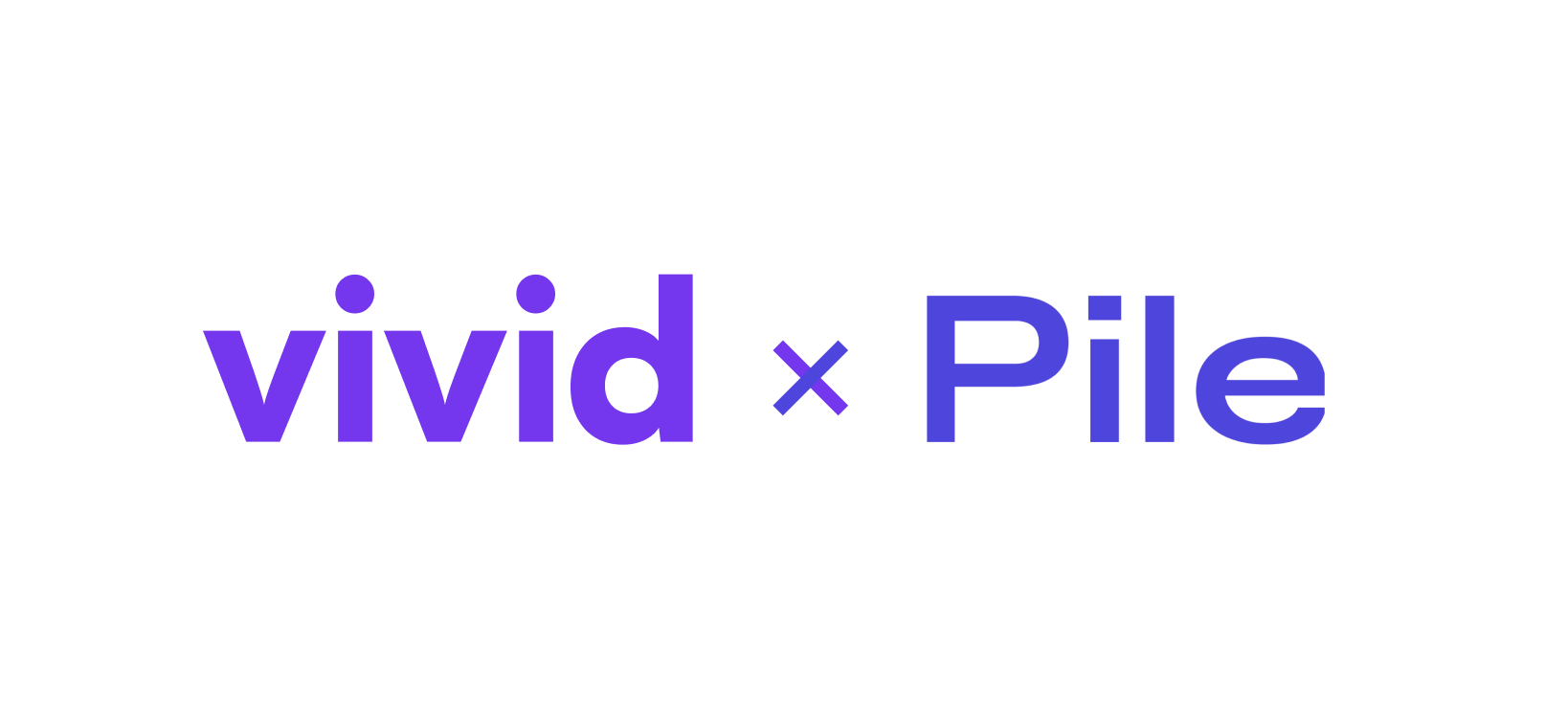 Vivid and Pile logos