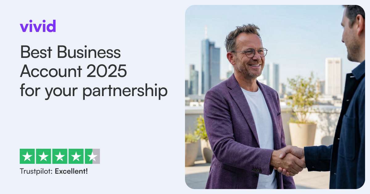Open business account for your partnership